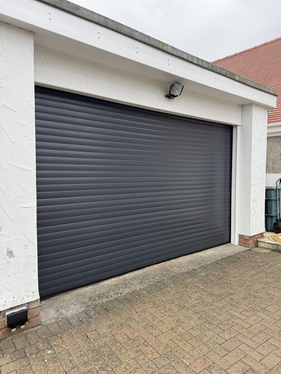 Roller shutter door fitted by Colwyn Bay Industrial Doors